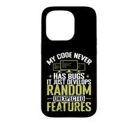 My Code Never Has Bugs, It Just Develops Random Unexpected F Case for iPhone 15 Pro