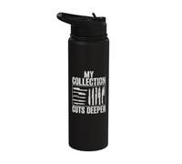 My Collection Cuts Deeper Knife Stainless Steel Insulated Water Bottle