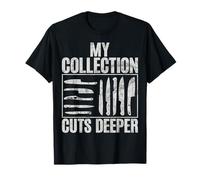 My Collection Cuts Deeper Knife T-Shirt