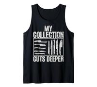 My Collection Cuts Deeper Knife Tank Top
