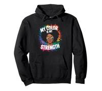 My Color Is My Strength Afro Art Pullover Hoodie
