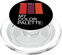 My Color Palette Tomato Beetroot Lava Sunburn PopSockets PopGrip for MagSafe