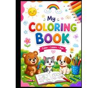 MY COLORING BOOK: LETS COLOR