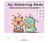 My Coloring Book: Simple and Cute Animal Coloring book