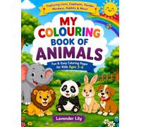 My colouring book of Animals: Adorable friends from farm and jungle