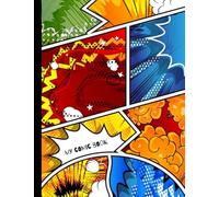 My Comic Book: Make Your Own Comics | Large Comic Strips | 25 Different Layouts | Classic