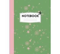 My Composition Notebook - Green and Pink: Inspired by the musical wicked