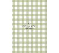 My Concert Journal: Green Gingham Edition Memory Passport