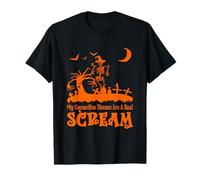 My Connective Tissues are a Real Scream Funny EDS Halloween T-Shirt