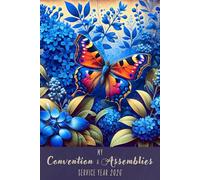 My Convention and Circuit Assembly Notebook for the Service Year: JW Notebook for Regional Convention and Circuit Assemblies of Jehovah's Witnesses| Pioneer Baptism Journal Gift 6x9 Inch Lined Pages