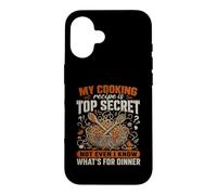 My Cooking Recipe Is Top Secret Not Even I Know Pasta Case for iPhone 16