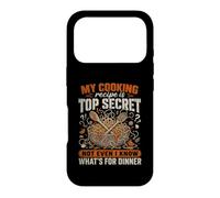 My Cooking Recipe Is Top Secret Not Even I Know Pasta Case for iPhone 17 Pro