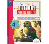 My Cool Handwriting Practice Workbook-Lowercase 4: Learn How to Write Lowercase Letters v, w, x, y | Handwriting Practice for Kids Ages 5-8 | Diagonal Strokes & Letter Formation Workbook