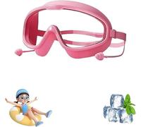 My Cool Summer Clip-On Swimming Goggles, 180° Wide-Angle, Fog-Proof, and Water-Resistant