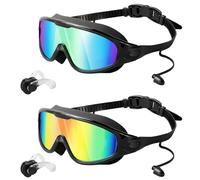My Cool Summer Goggles, Clip On Goggles, No Leaking Swim Glasses for Men Women Youth (B)