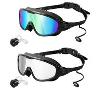 My Cool Summer Goggles, Clip On Goggles, No Leaking Swim Glasses for Men Women Youth (E)