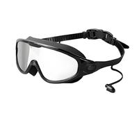 My Cool Summer Goggles, Mycoolsummer Goggles, 2026 New 180° Wide View HD Large Frame Anti Fog No Leaking Swim Glasses with Ear Plugs Attached(F)