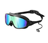 My Cool Summer Goggles, Mycoolsummer Goggles, 2026 New 180° Wide View HD Large Frame Anti Fog No Leaking Swim Glasses with Ear Plugs Attached(G)