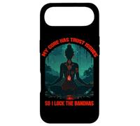 MY CORE HAS TRUST ISSUES SO I LOCK THE BANDHAS Case for iPhone Air