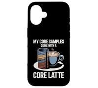 My Core Samples Come With A Core Latte Rock Humor Case for iPhone 16