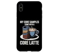 My Core Samples Come With A Core Latte Rock Humor Case for iPhone XS Max