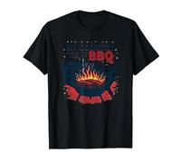 My Country 'Tis of BBQ T-Shirt, Men, Black, 5XL