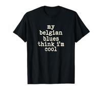 My Cow Thinks I'm Cool - Cow Dad Mom Belgian Blue Cattle T-Shirt
