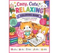 My Cozy World: 60 Creative and Relaxing Coloring Pages for Kids & Adults