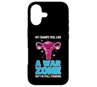 My Cramps Feel Like A War Zone Feminist Offensive Humor Case for iPhone 17