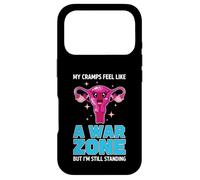 My Cramps Feel Like A War Zone Feminist Offensive Humor Case for iPhone 17 Pro