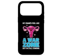 My Cramps Feel Like A War Zone Feminist Offensive Humor Case for iPhone 17 Pro Max