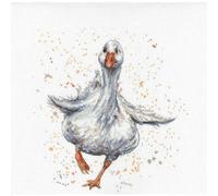 My Cross Stitch Bree Merryn - Counted Cross Stitch Kit - Daphne The Duck, 9 1/2 x 9 3/4 inches