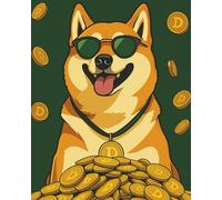 My crypto notes | 8x10 lined 100 pages | dogecoin crypto currency log trading dogecoin journal for investing doge | get **it done notebook