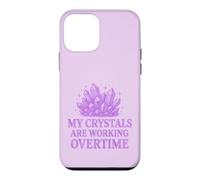 My Crystals Are Working Overtime Healing Energy Humour. Case for iPhone 12 mini