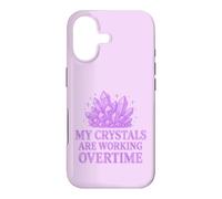My Crystals Are Working Overtime Healing Energy Humour. Case for iPhone 17