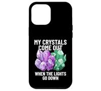 My Crystals Come Out When The Lights Go Down Minerals Lover Case for iPhone 12 Pro Max