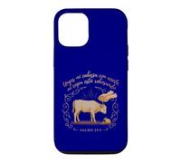 My Cup Overflows Psalm 23:5 Spanish Bible Verse Anointing Case for iPhone 12/12 Pro