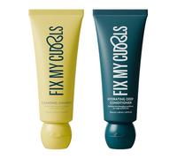 My Curls Cleanse & Condition Bundle | for Cleansing, & Moisturising Curly & Wavy Hair, Sulphate & Silicone Free |Anti Dandruff, Tea Tree|50ml Each