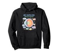 My Cute Eye Anatomy Ophthalmics Human Vision Science Pullover Hoodie
