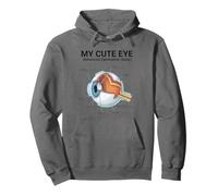 My Cute Eye Anatomy Ophthalmics Science Day Women Girls Pullover Hoodie