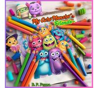 My Cute Monster Friends - Coloring Book for Kids