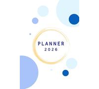 My Cute Monthly Planner: 12-Month Undated Calendar with Notes and Goals - 6"x9"