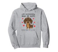 My Dachshund Make Me Happy Humans Make My Head Hurt Funny Pullover Hoodie