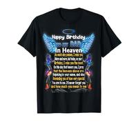 My Dad in Memories Poem, Daughters Sons Lost Daddy in Heaven T-Shirt