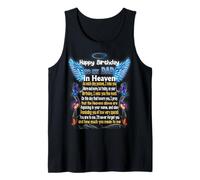 My Dad in Memories Poem, Daughters Sons Lost Daddy in Heaven Tank Top