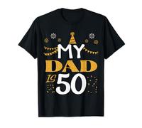 My Dad Is 50 50th Birthday 1975 50 Years Old Father Daddy T-Shirt