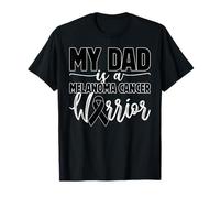 My Dad is A Melanoma & Skin Cancer Warrior Family Support T-Shirt