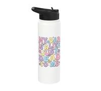 My Dad is Alive Just Dead to Me Stainless Steel Insulated Water Bottle