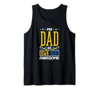 My Dad is Down Right Awesome Down Syndrome T21 Tank Top