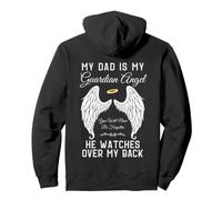 My Dad is My Guardian Angel In Heaven Memorial Memory Pullover Hoodie